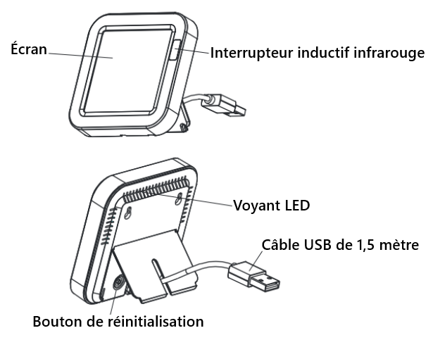 Présentation du Thermostat infrarouge pour climatiseur WiFi Moes WR-FL-S16-BK-MS_1